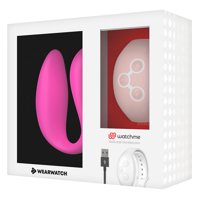 Wearwatch – Watchme Dual Technology Vibrator Fuchsia / Pink