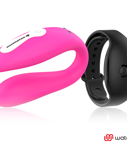Wearwatch – Watchme Dual Technology Vibrator Fuchsia/Azabache 