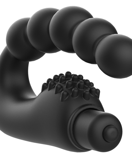 Addicted Toys – Prostata Anal Massager mit Vibration – Schwarz