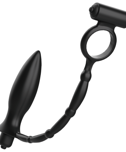 Addicted Toys – Analplug mit Vibrationsring