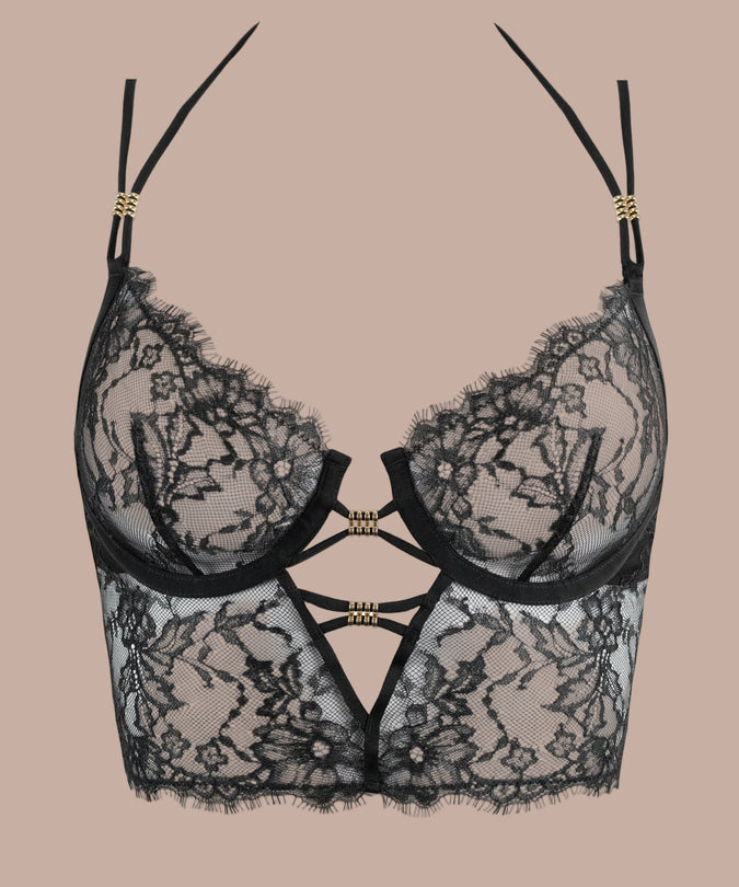 Atelier Amour – Sans Détour Bustier Black