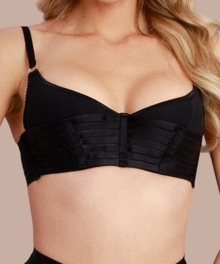 Pleasurements Bar - Tender Balconette Bra Black - Pleasurements