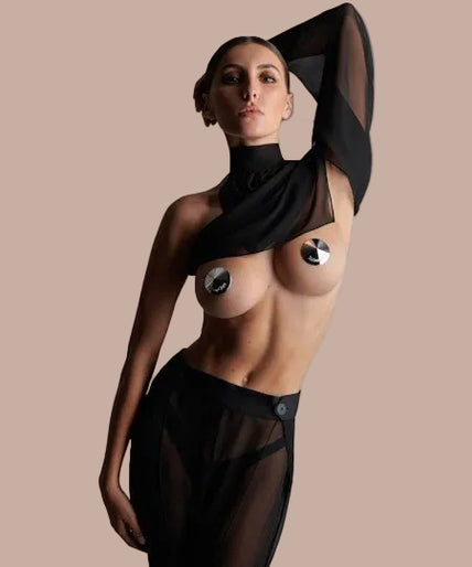 Pleasurements Nipple Covers in Silver - Pleasurements