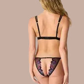 Atelier Amour Oiseau de Paradis Unwired Triangle Bra – Flowered - Pleasurements