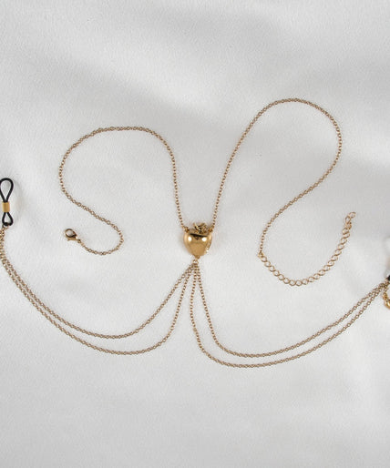 Sylvie Monthulé necklace crunched apple Gold - Pleasurements